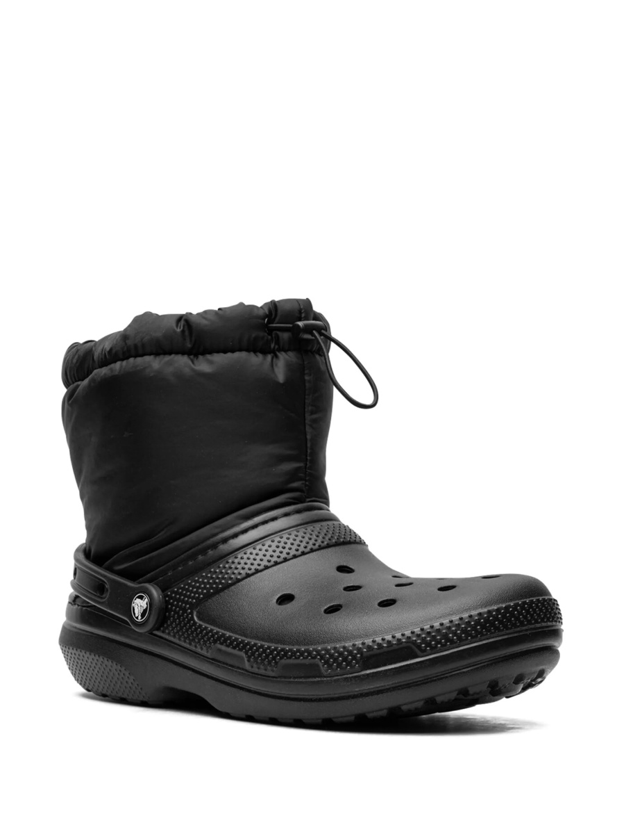 Bocanci Crocs negri din cauciuc - Img 2