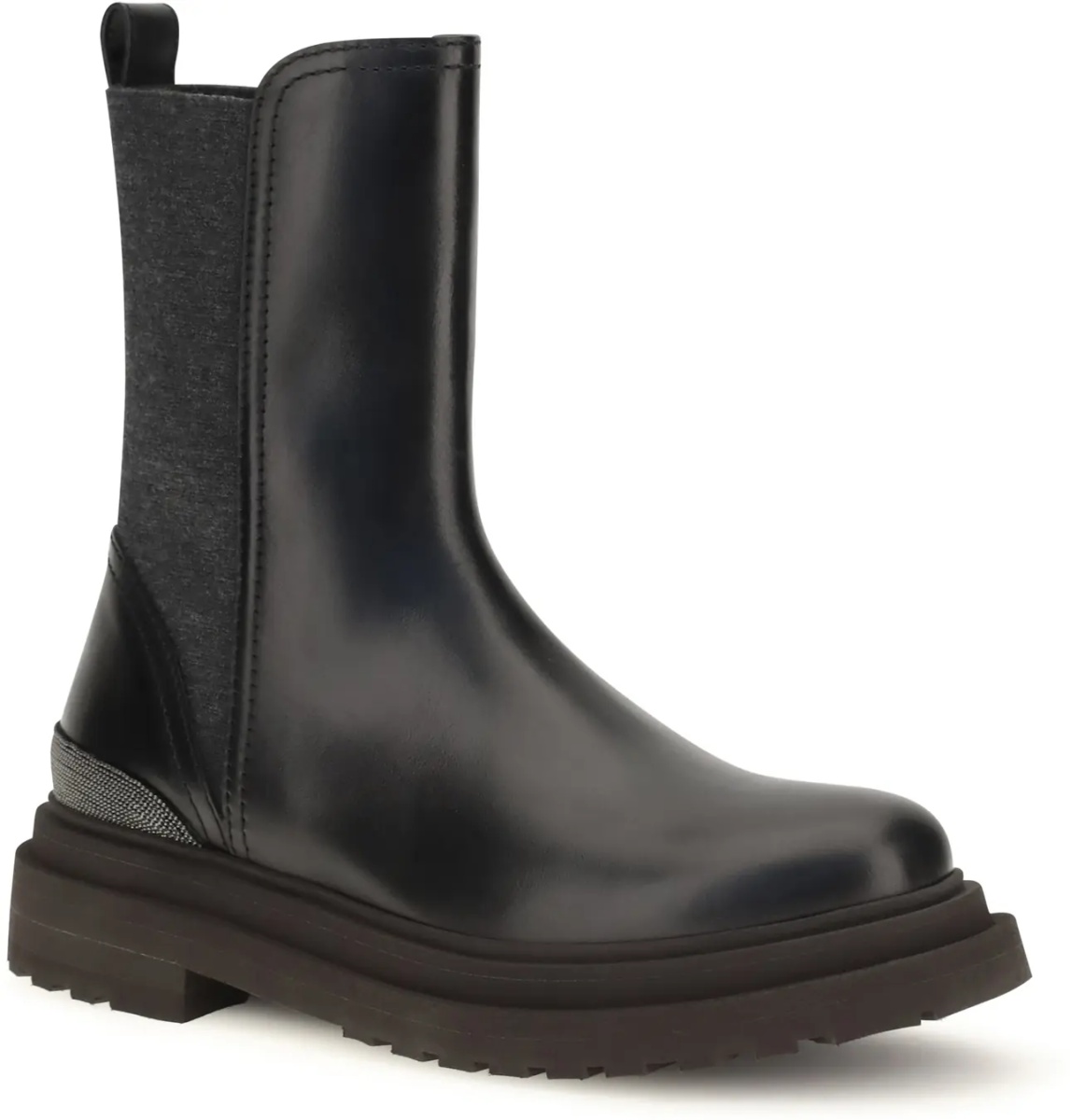 Bocanci Leather Chelsea Ankle Boots - Img 2