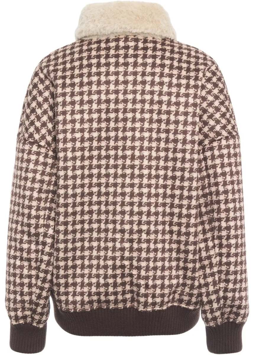 Bomber Bomber jacket with faux fur collar - Img 3