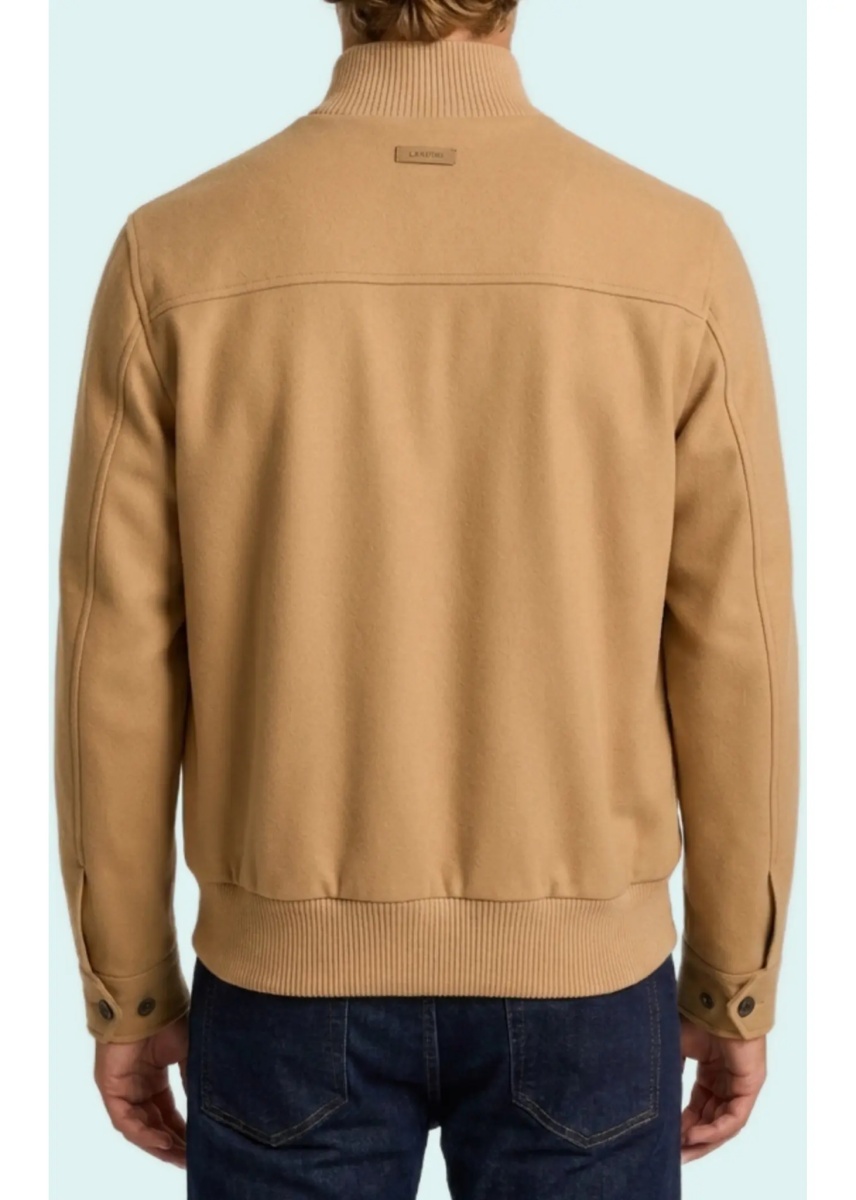 Bomber Camel Sponge Bomber Jacket - Img 2