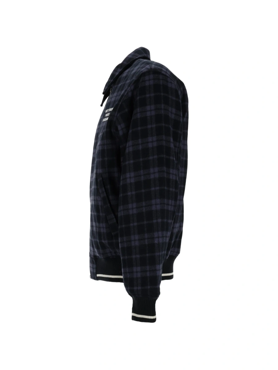 Bomber jacket DRÔLE DE MONSIEUR neagra - Img 3