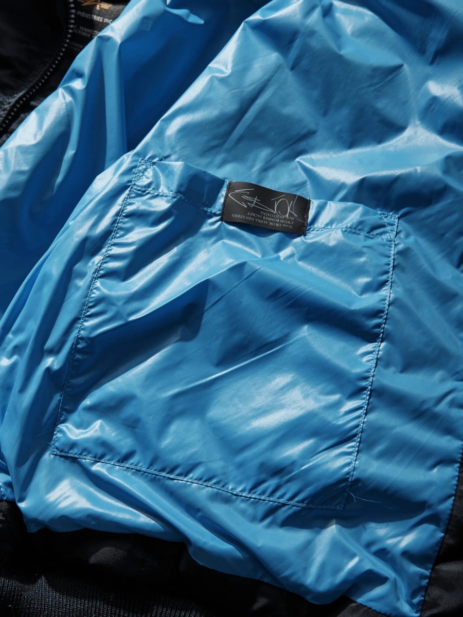 Bomber jacket GR10K albastra - Img 5