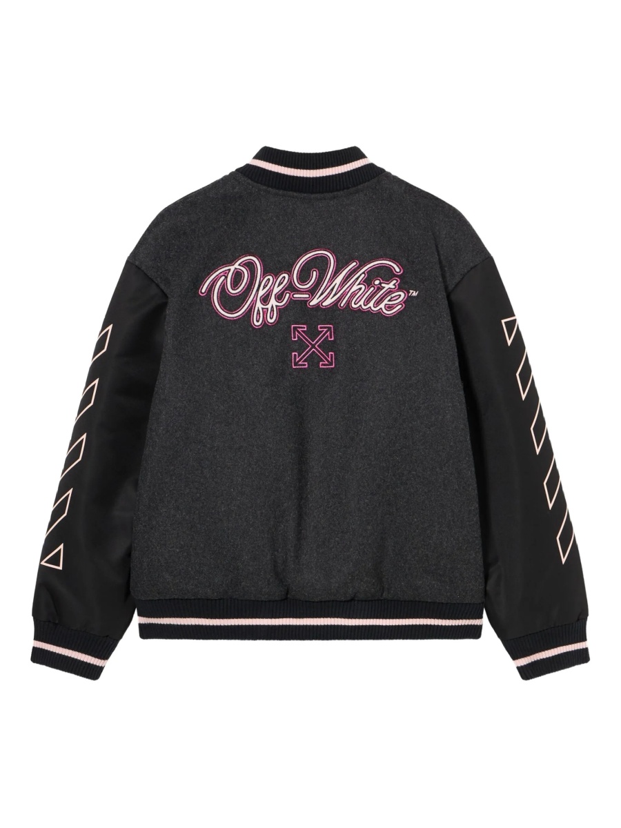 Bomber jacket Off-White gri - Img 2