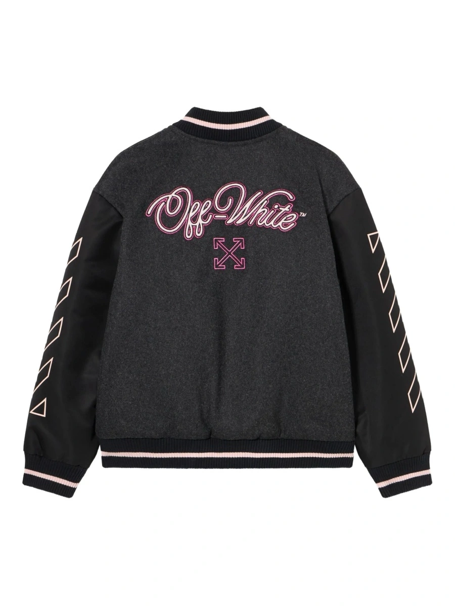 Bomber jacket Off-White gri - Img 2