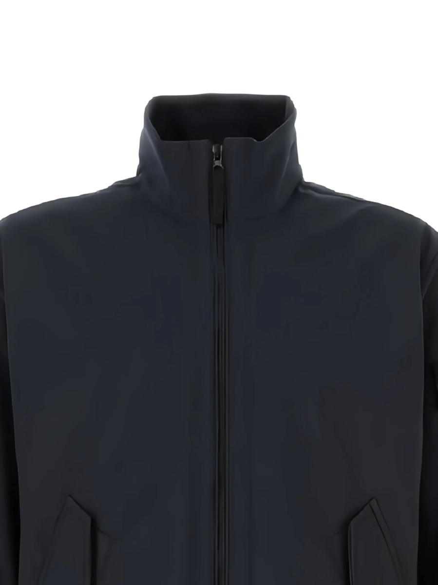 Bomber jacket Stone Island albastra din elastan si polyester - Img 2