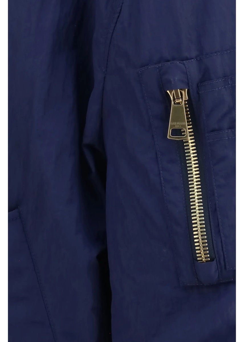 Bomber Nylon Bomber Jacket with embroidered back logo - Img 3
