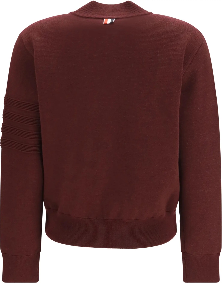 Bomber Ottoman Milano Stitch 4-Bar Bomber Jacket - Img 2