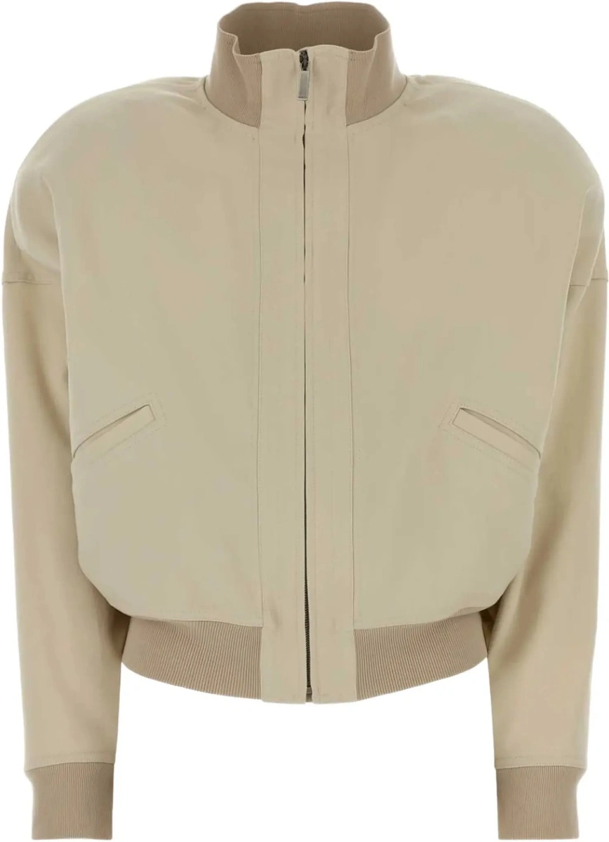Bomber Zip Bomber Jacket in silk poplin - Img 5