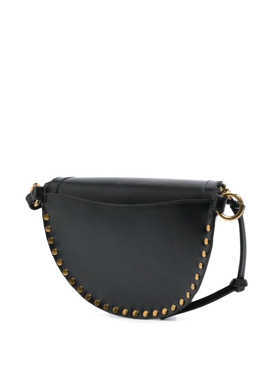 Borseta Isabel Marant neagra din piele - Img 3