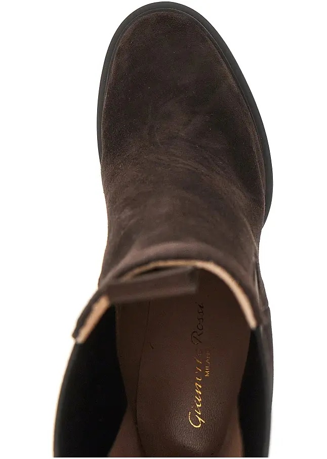 Botine 'Barry' suede leather booties - Img 4