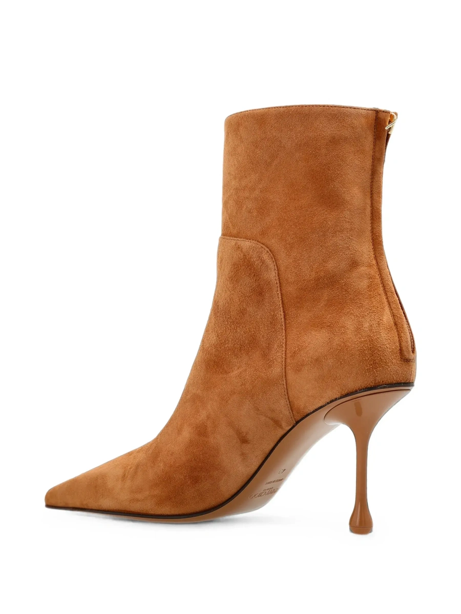 Botine Jimmy Choo bej din piele intoarsa - Img 6