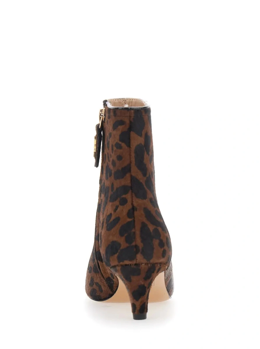 Botine TWINSET maro din piele - Img 4