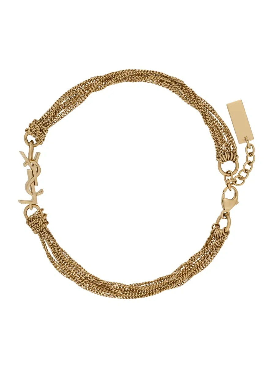 Bratara Saint Laurent gri din alama - Img 2