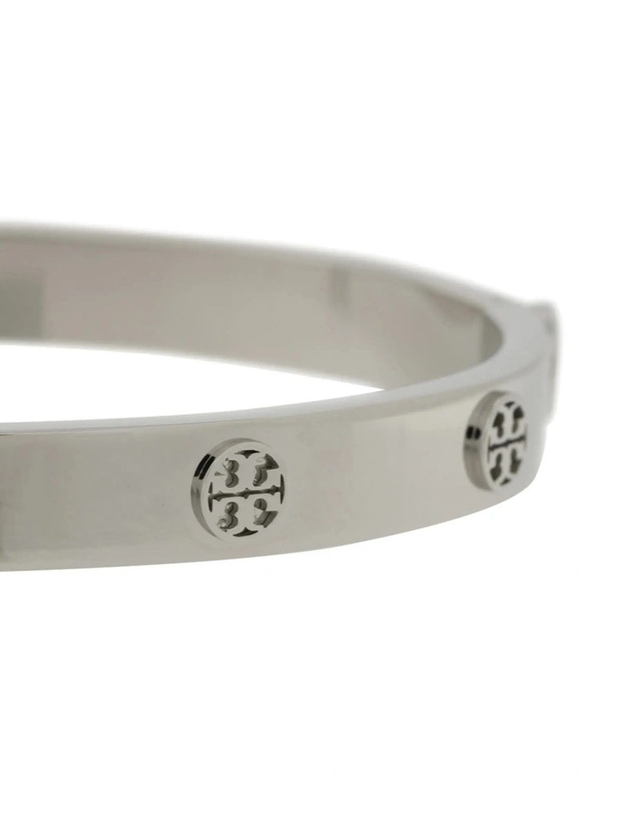 Bratara Tory Burch argintie din otel - Img 4