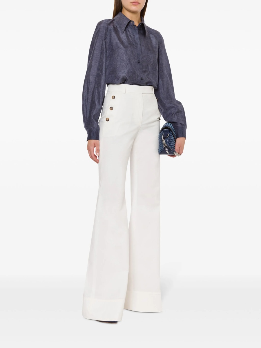 Camasa Alberta Ferretti albastra - Img 2