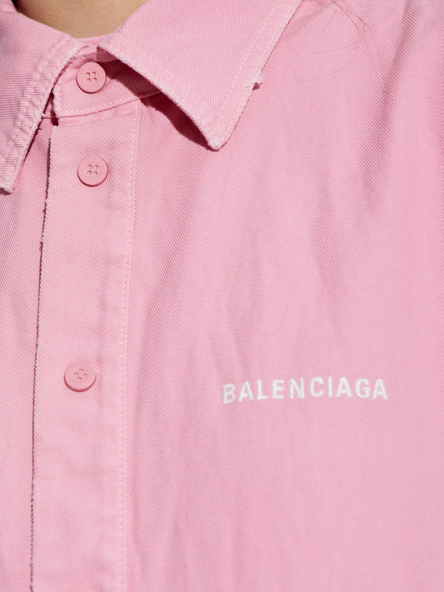 Camasa Balenciaga roz - Img 5