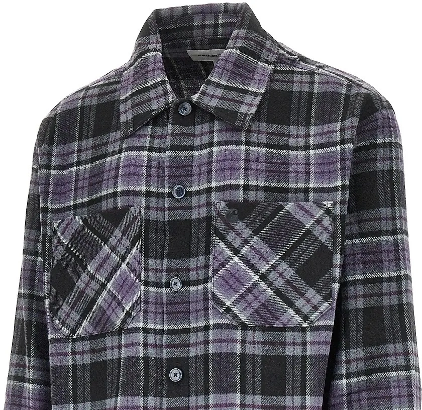 Camasa Carhartt multicolora din flanela - Img 2
