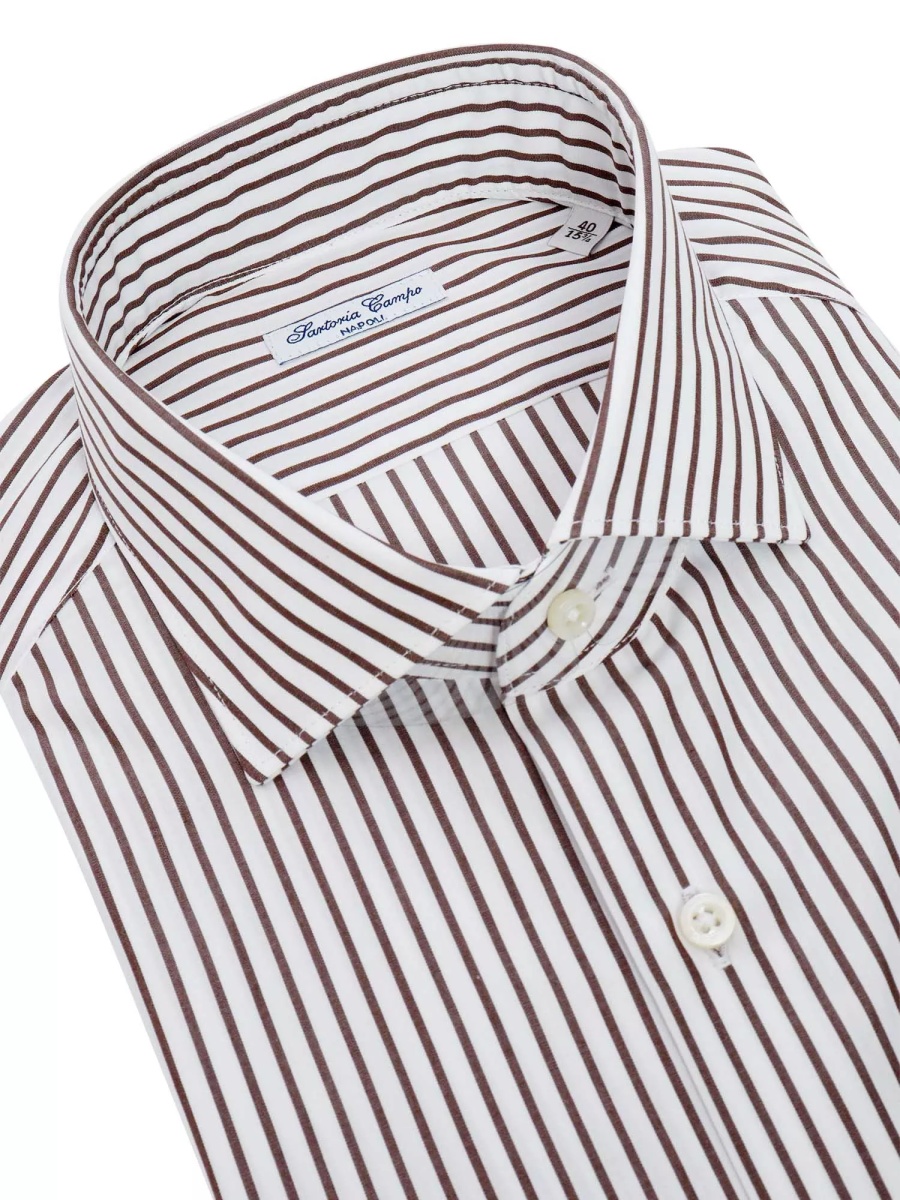 Camasa casual Black and white striped shirt - Img 2