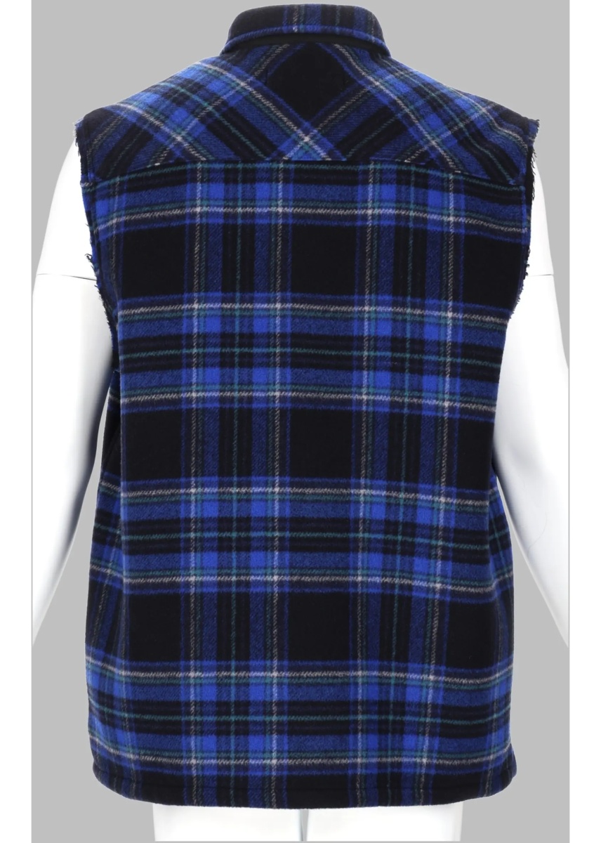 Camasa casual Camicia Gilet In Misto Lana - Img 2