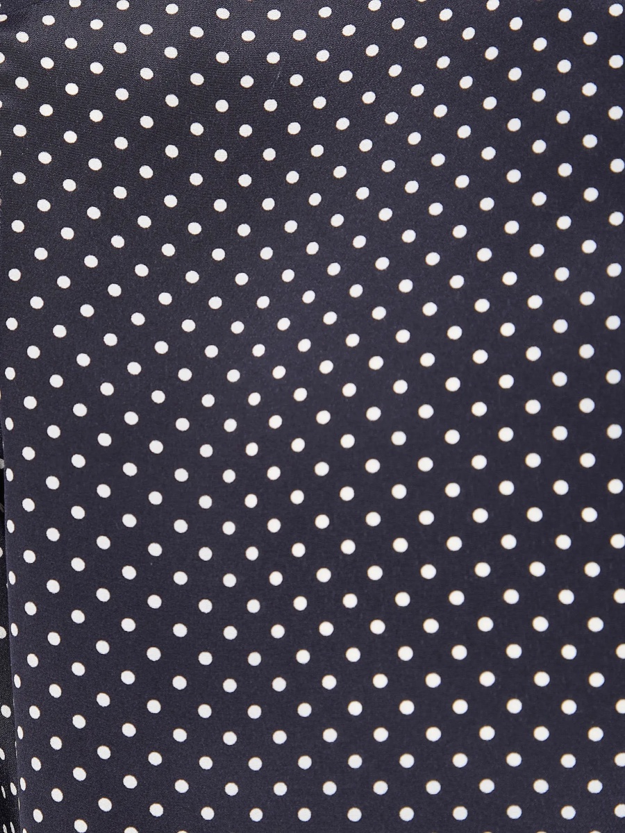 Camasa casual Crepe de Chine Polka Dot Shirt - Img 5