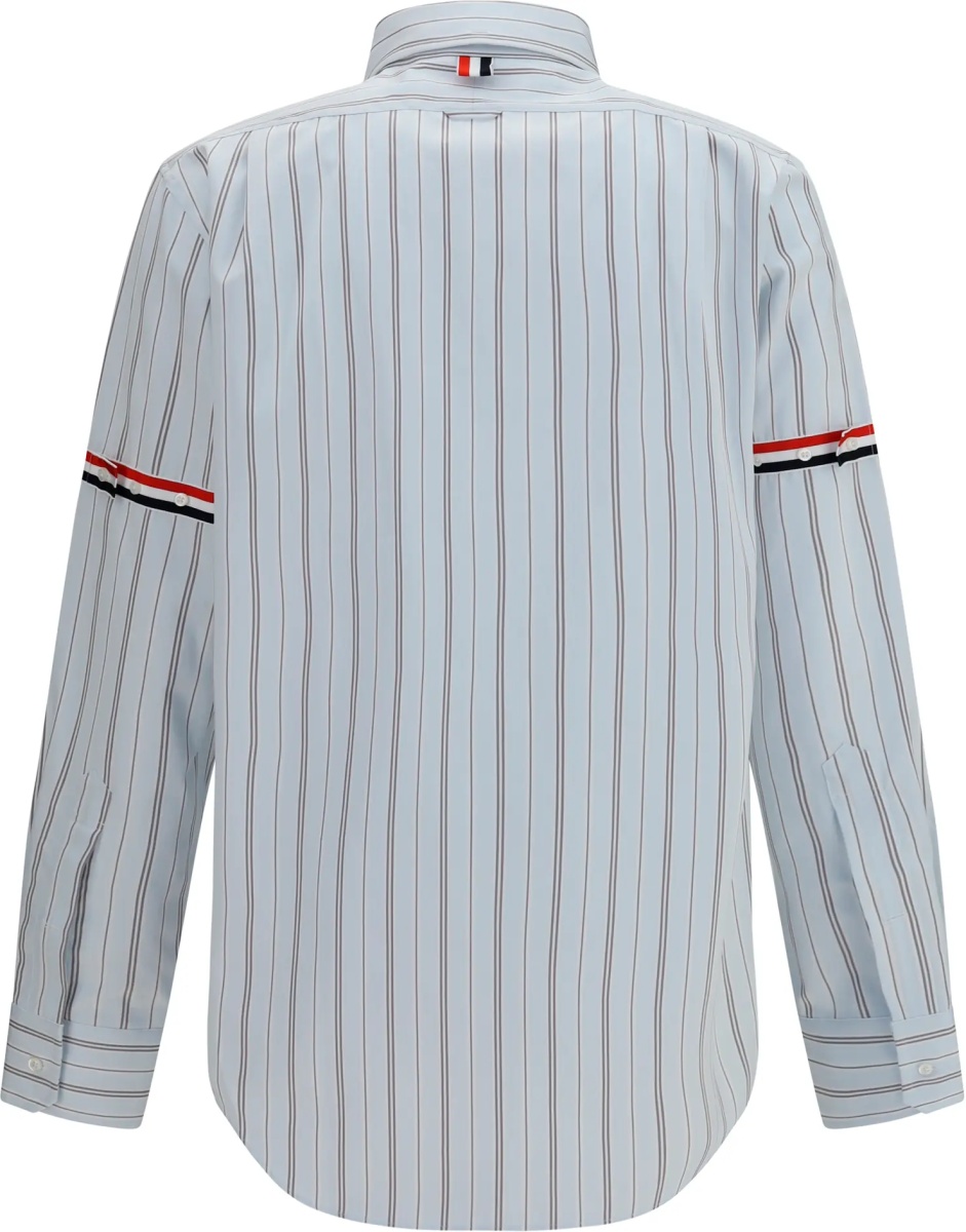 Camasa casual Fine-striped grosgrain poplin Shirt - Img 2