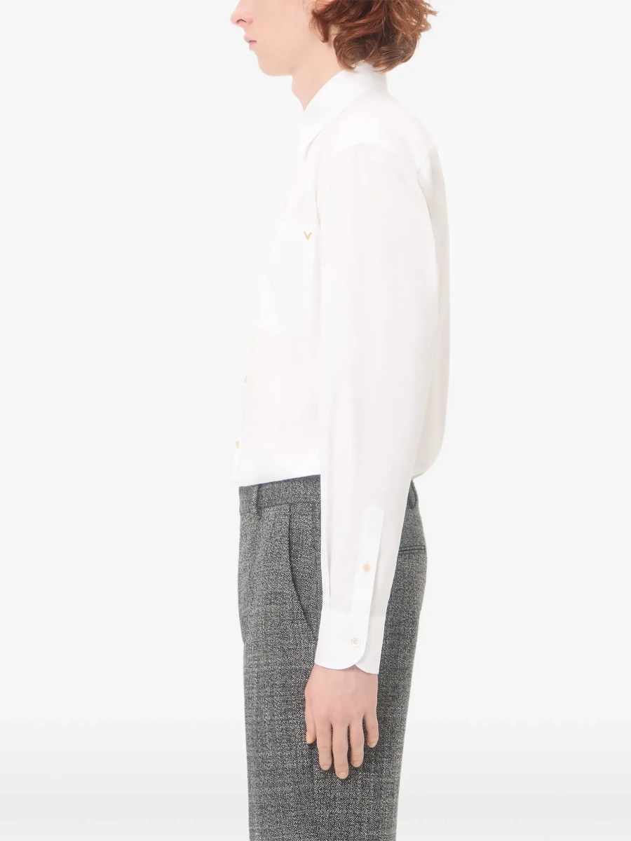 Camasa casual Light cotton oxford Shirt with VGold - Img 5