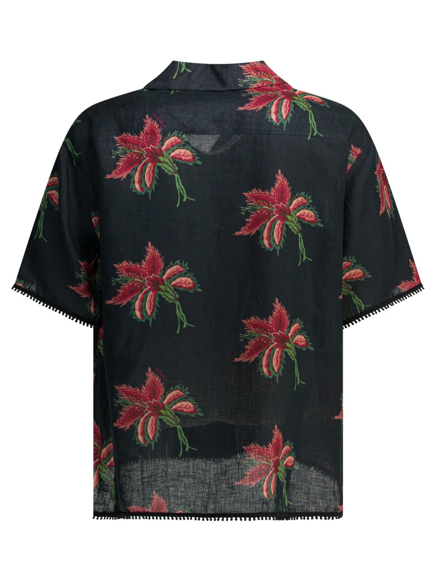 Camasa casual "Papier Floral" casual shirt - Img 2