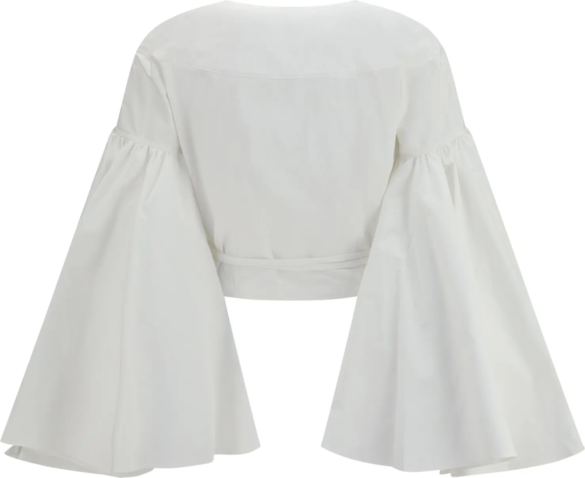 Camasa casual Paysan wrap Top - Img 2