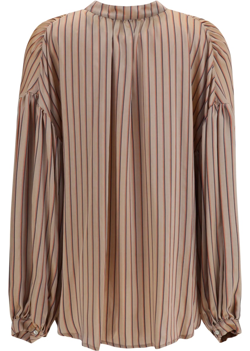 Camasa casual Silk blend striped Shirt - Img 2