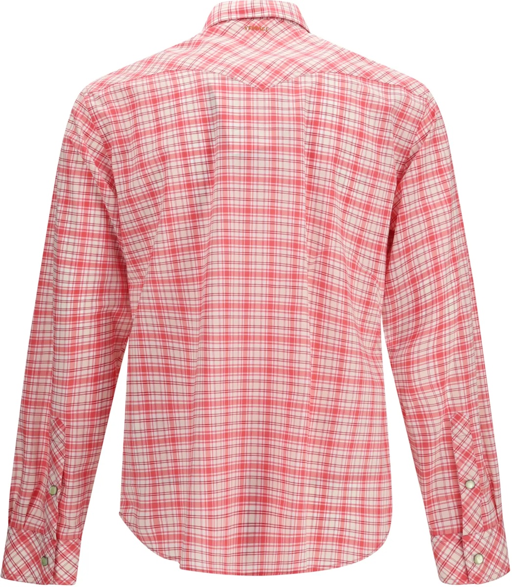 Camasa casual Slim checked cotton poplin Shirt - Img 2
