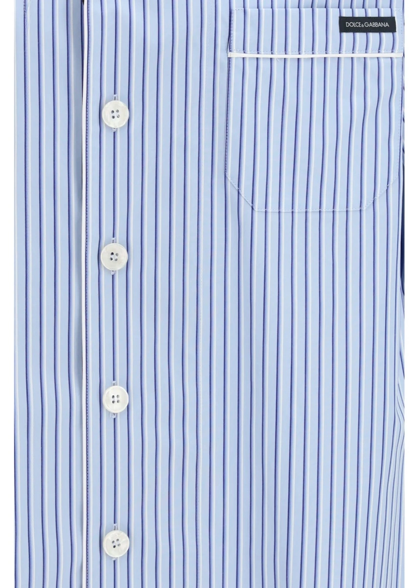 Camasa casual Striped poplin Hawaii Shirt - Img 3