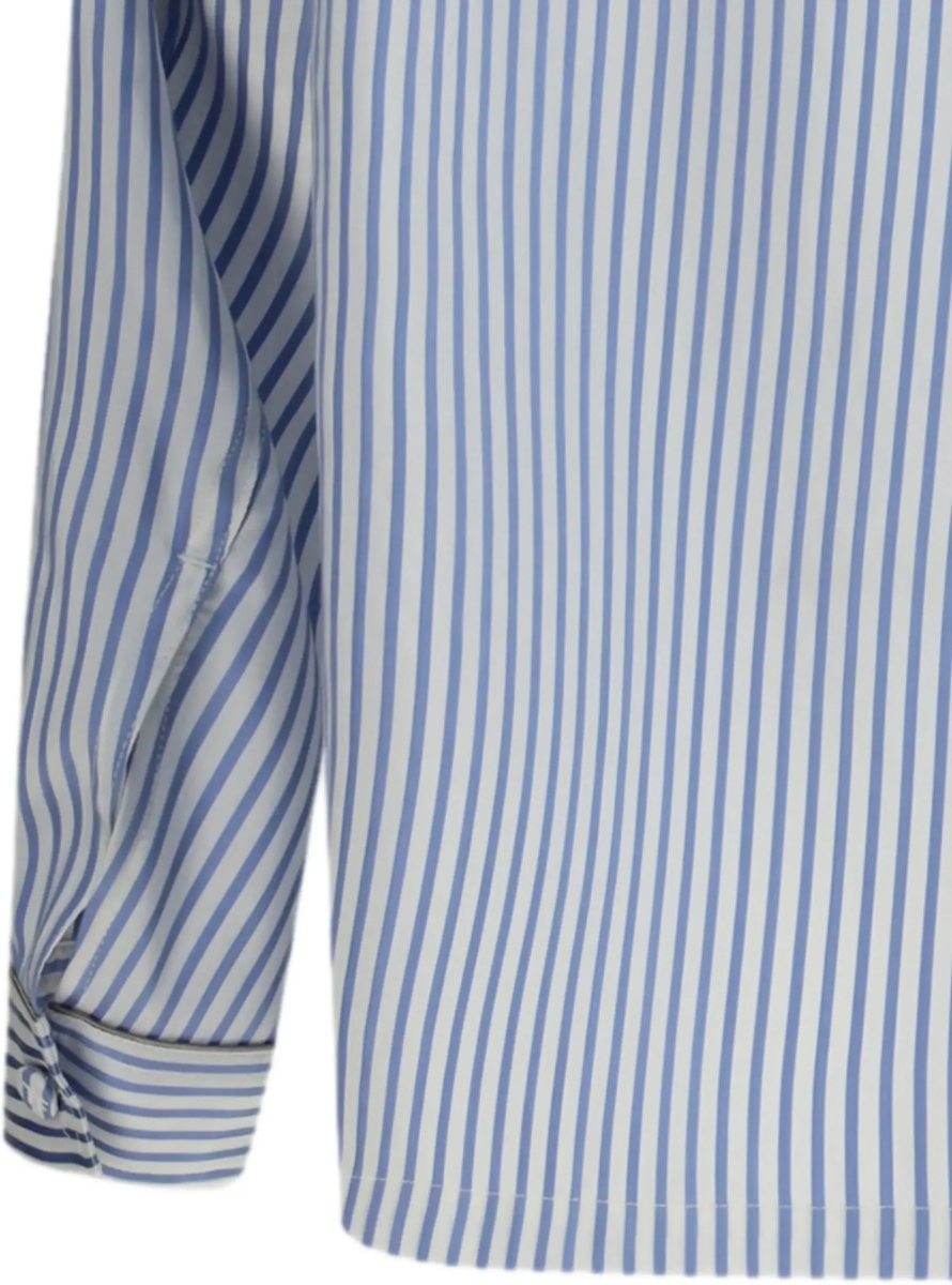 Camasa casual Striped Silk PJ Shirt - Img 3