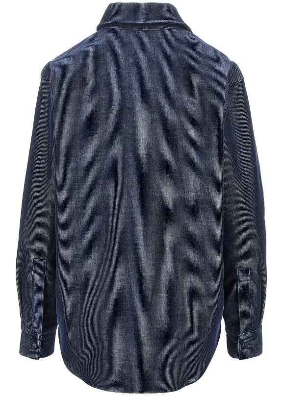 Camasa Corduroy shirt with Eagle embroidery - Img 3