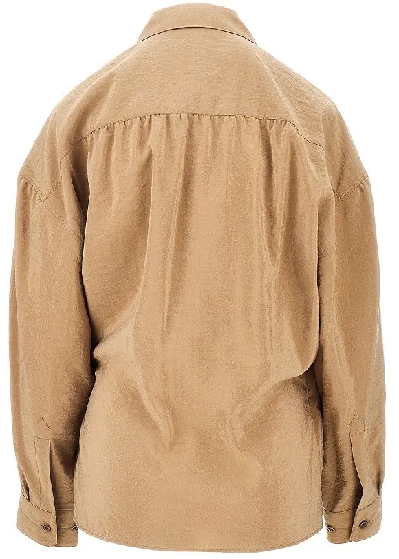 Camasa Cotton and silk Twisted shirt - Img 3