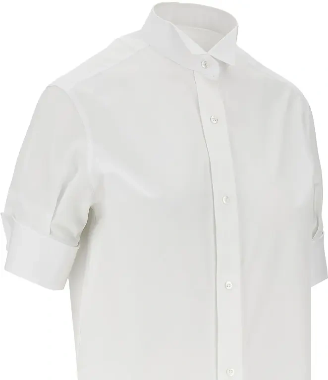 Camasa Cotton poplin short-sleeved shirt - Img 2