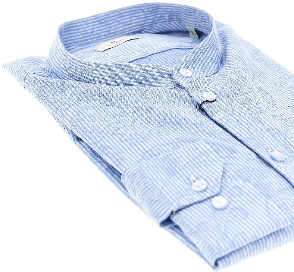 Camasa Cotton shirt with Paisley motif - Img 2