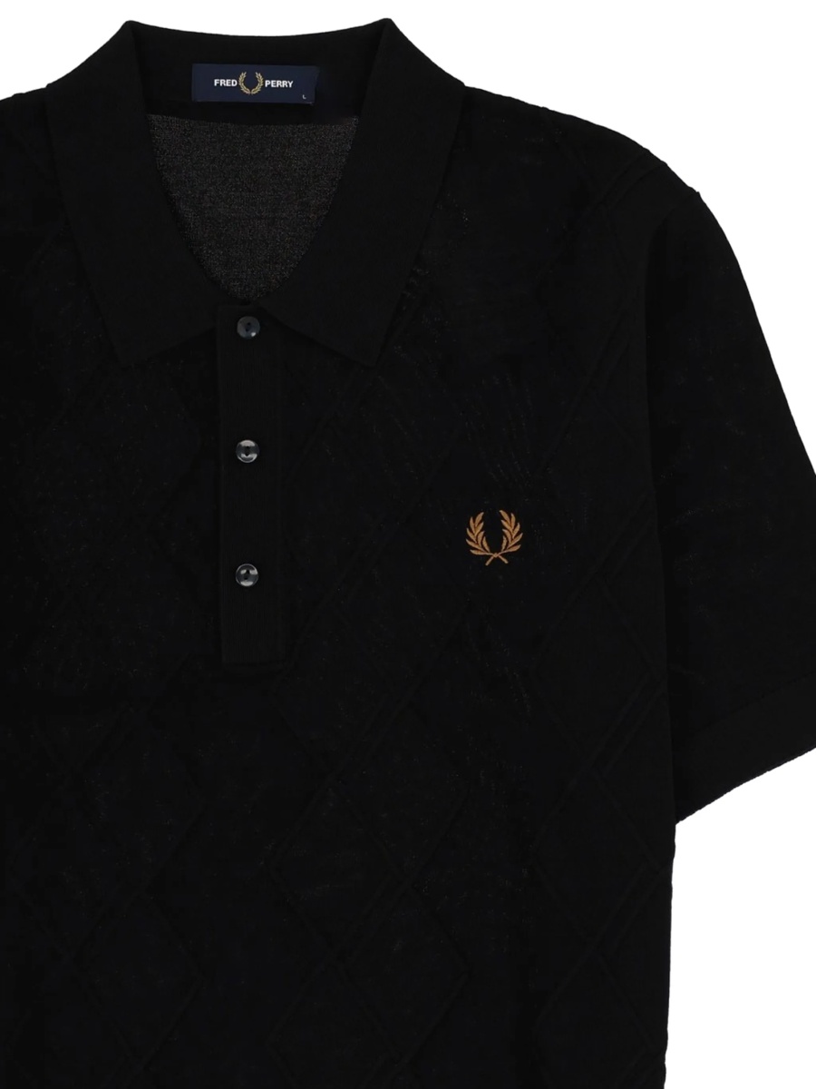Camasa Fred Perry neagra - Img 2