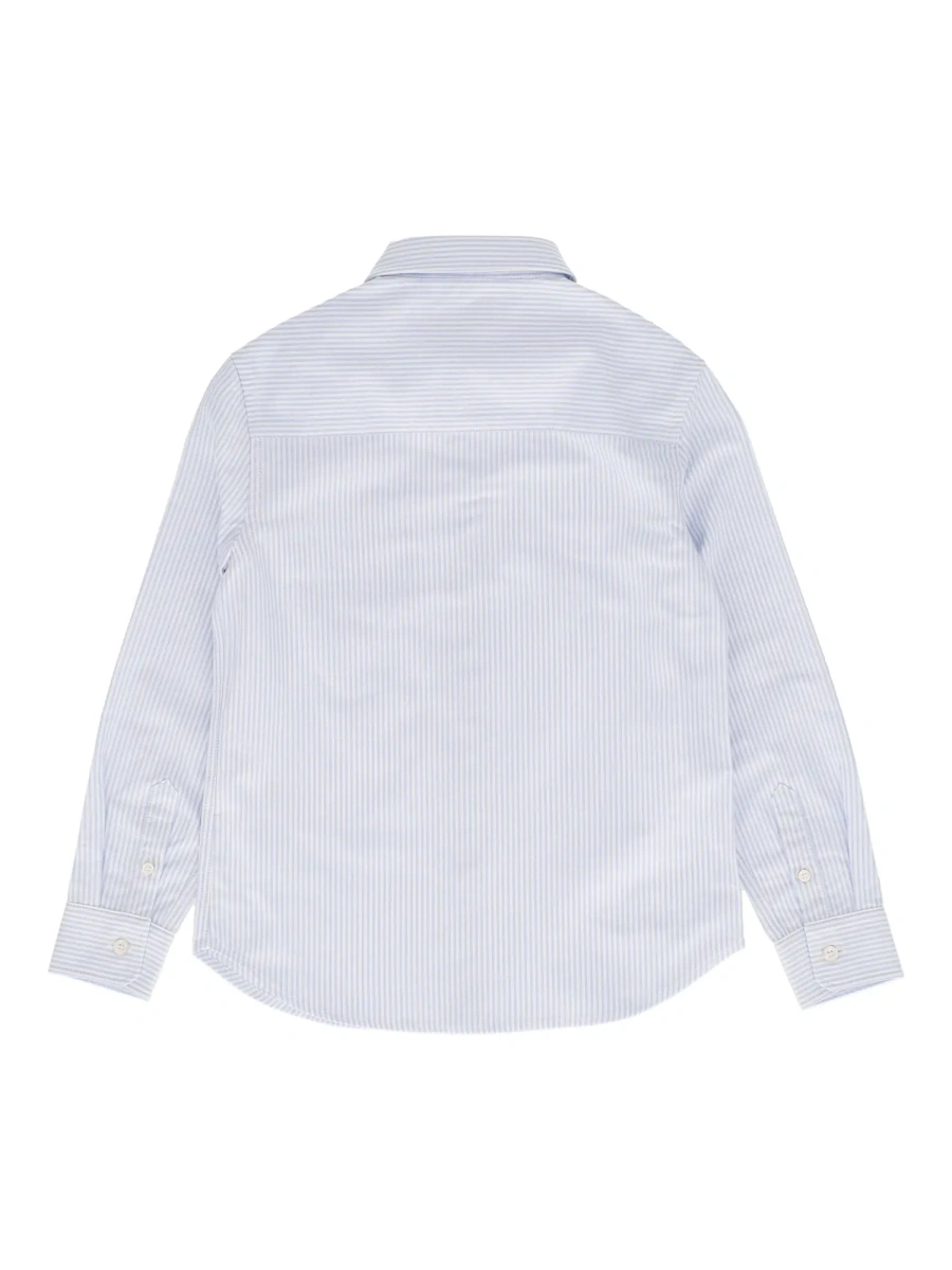 Camasa GOLDEN BOY'S REGULAR SHIRT STRIPED COTTON W GOLDEN GOOSE EMBROIDERY - Img 2