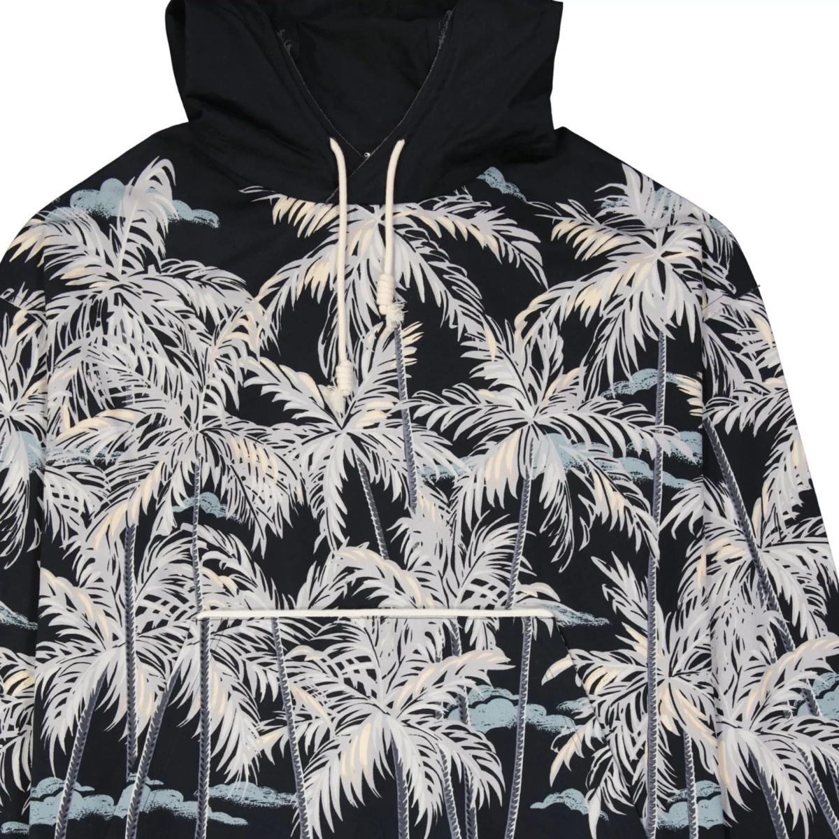 Camasa Palm Angels Hooded Printed Shirt - Img 3