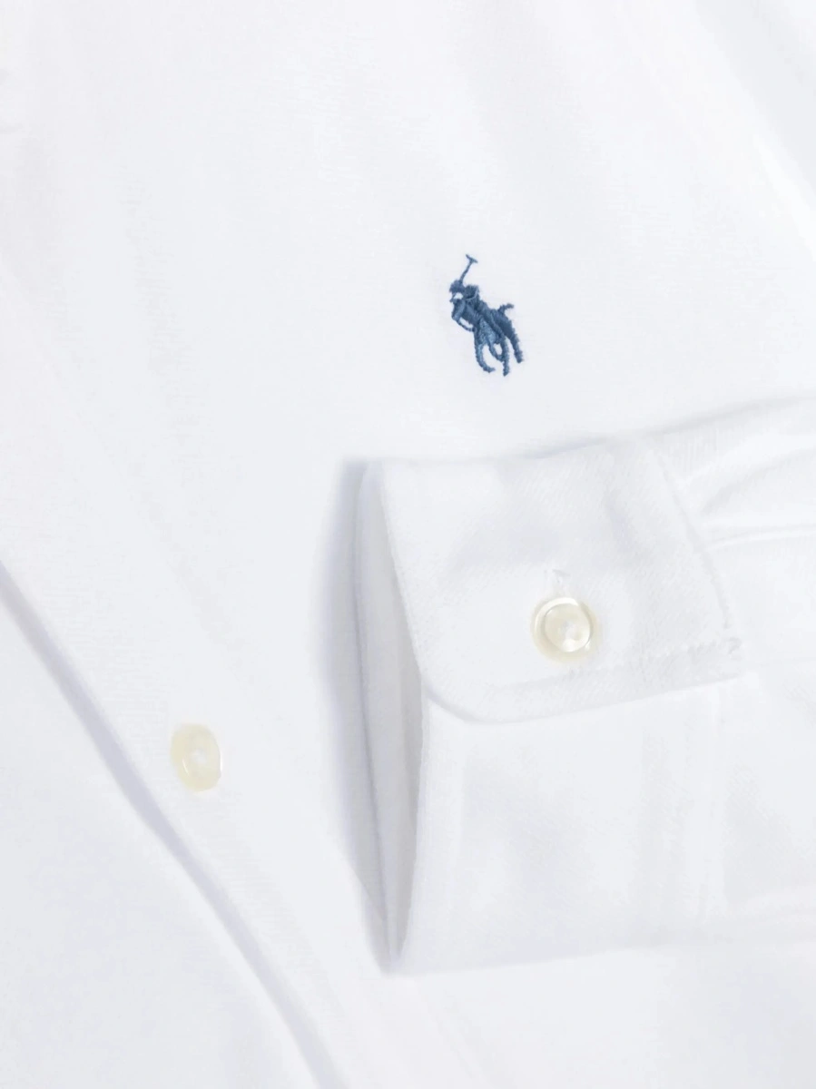 Camasa Ralph Lauren alba din bumbac - Img 5