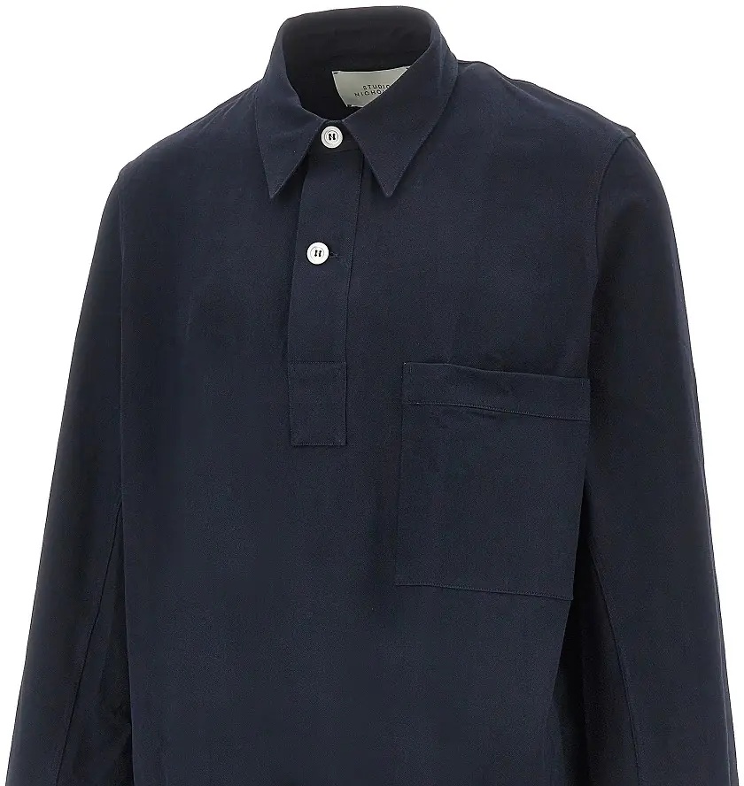 Camasa 'Stowe' cotton twill shirt - Img 2