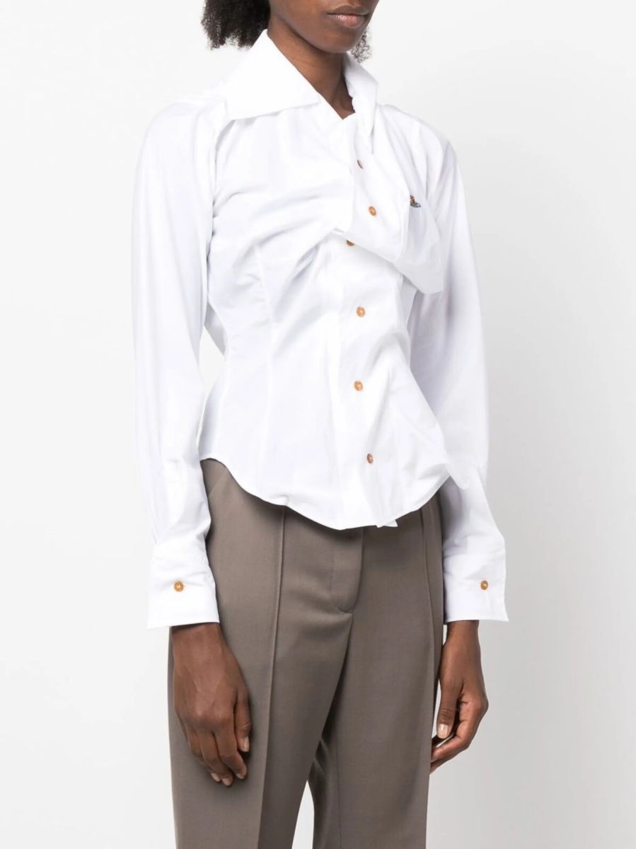 Camasa Vivienne Westwood alba - Img 3