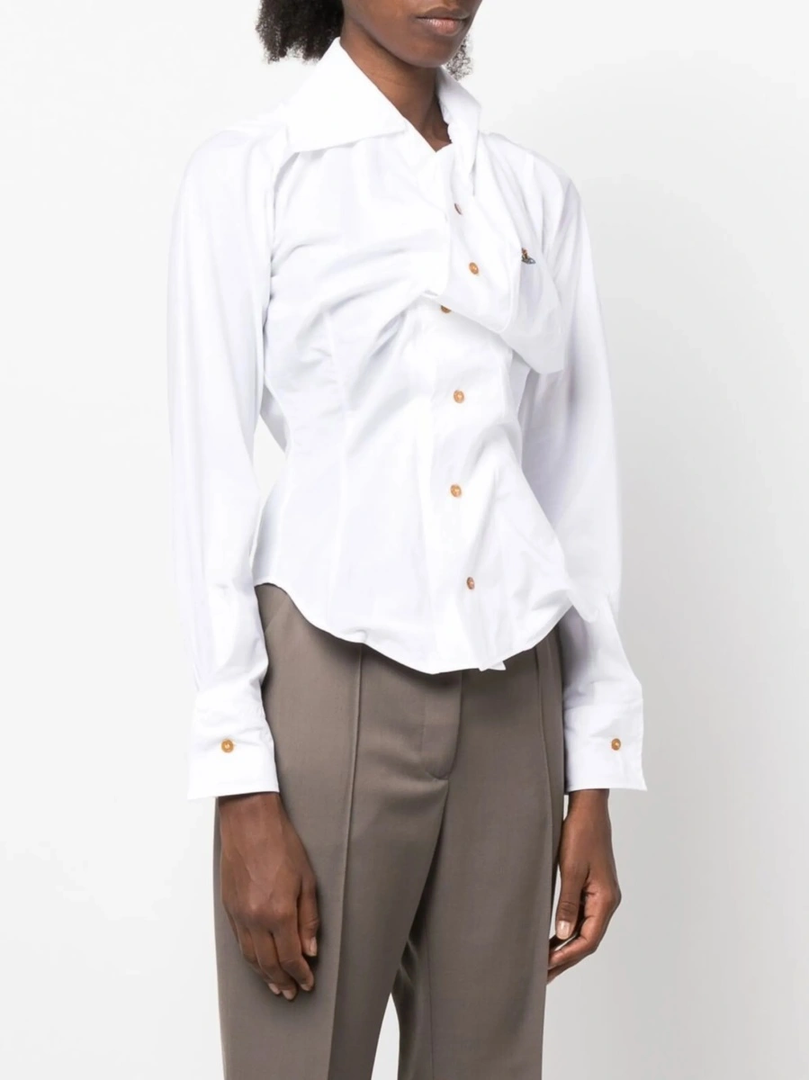 Camasa Vivienne Westwood alba - Img 3