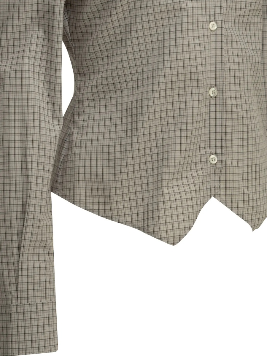 Camasi "Pointed Hem" Casual Shirt - Img 4