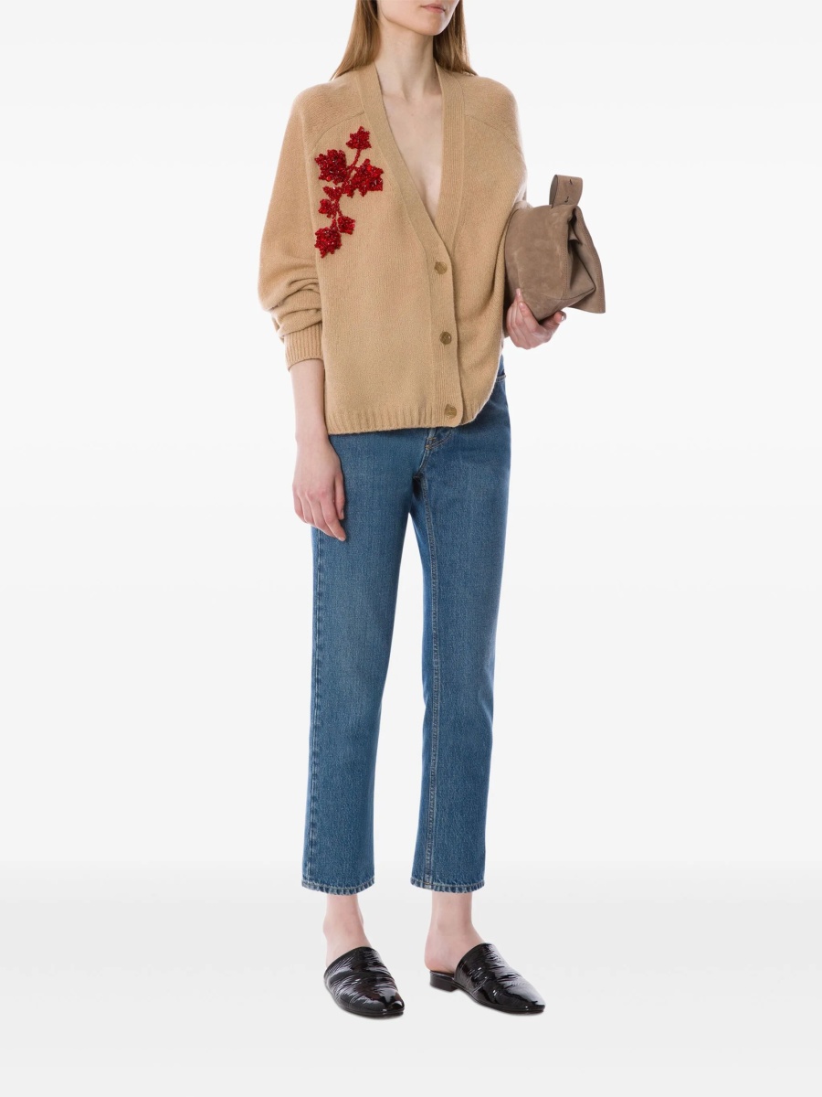 Cardigan Alberta Ferretti neutru - Img 2