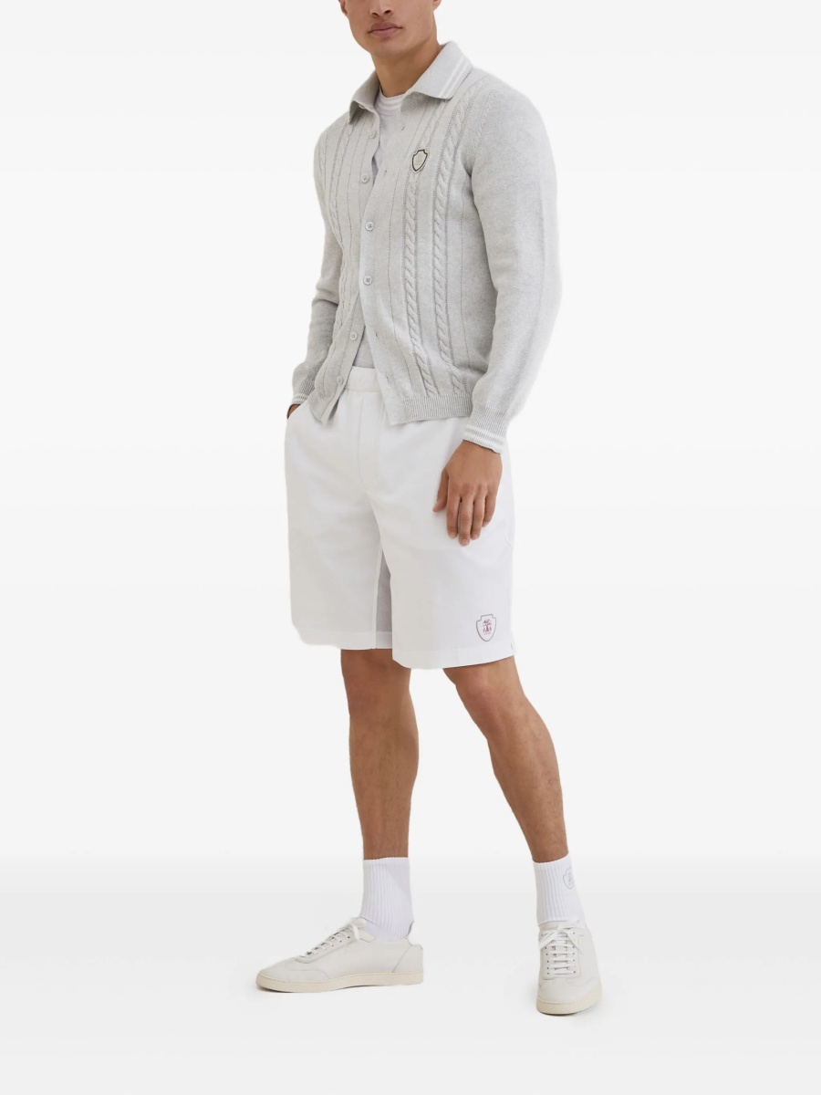 Cardigan Brunello Cucinelli gri - Img 2