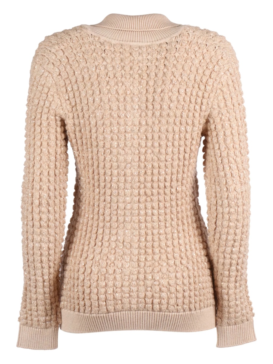 Cardigan Elisabetta Franchi neutru - Img 2