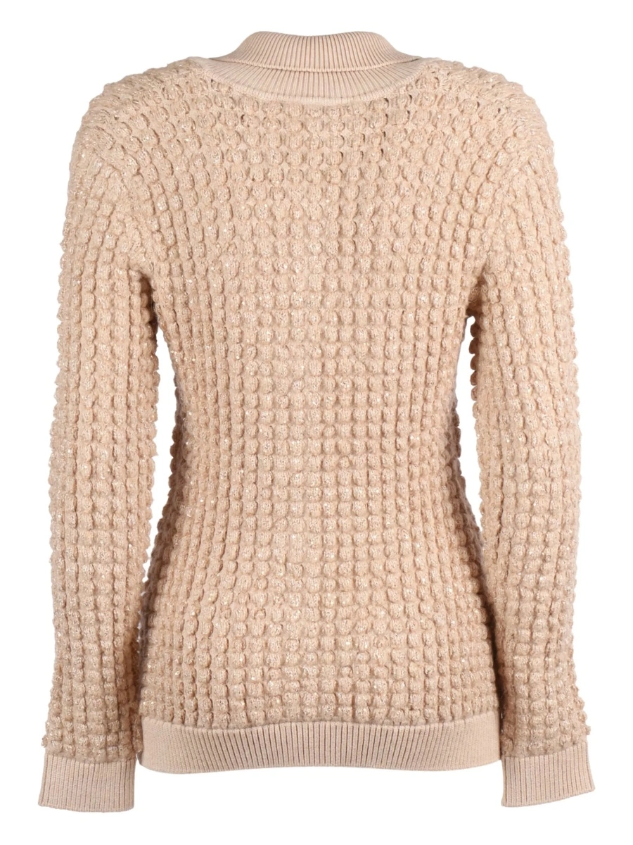 Cardigan Elisabetta Franchi neutru - Img 2
