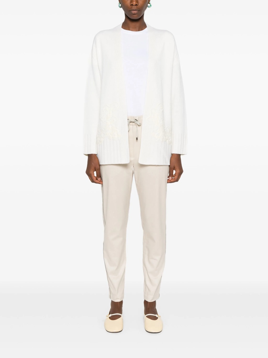 Cardigan Ermanno Scervino alb - Img 2