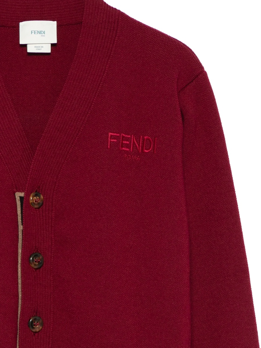 Cardigan Fendi rosu - Img 3